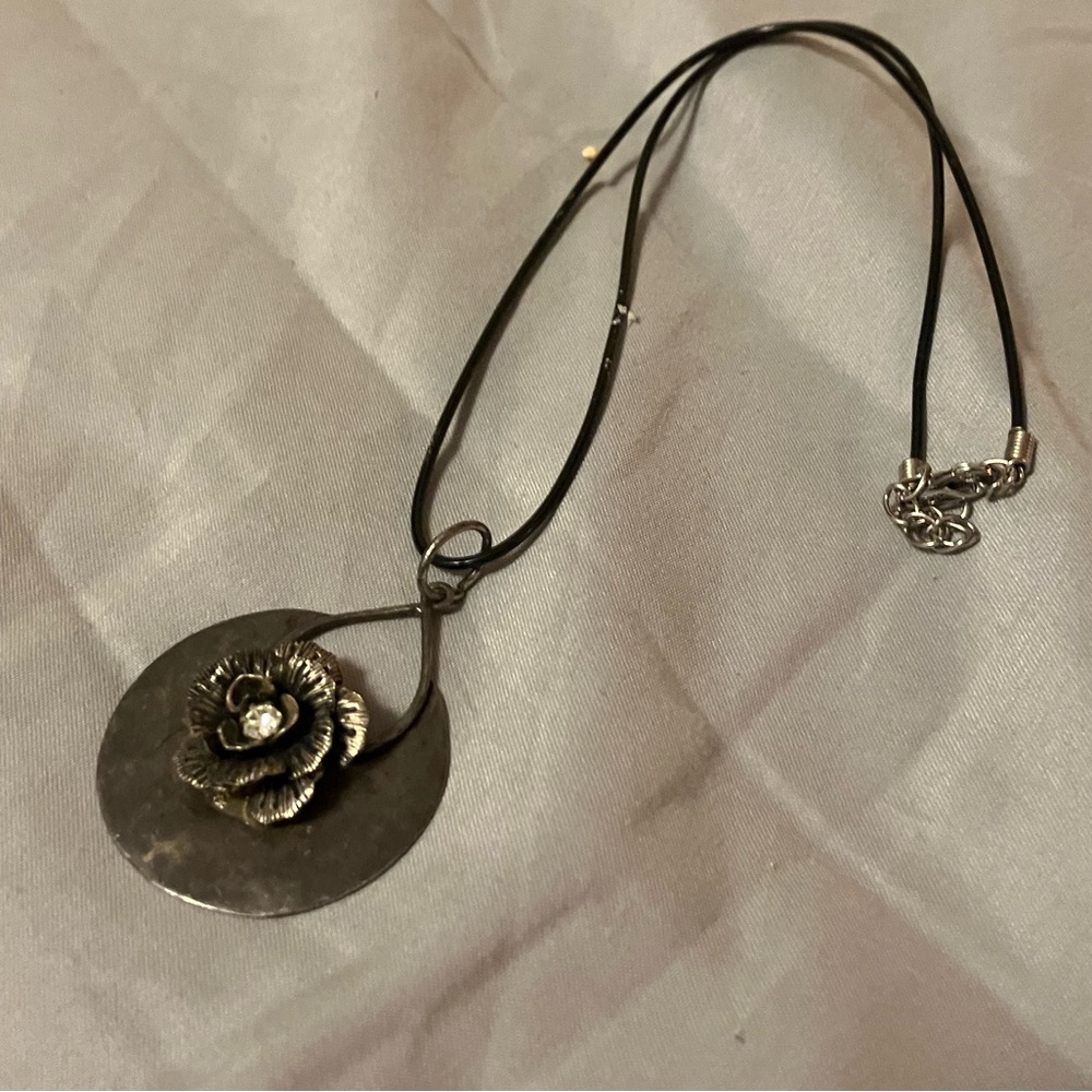 Recycled handmade necklace